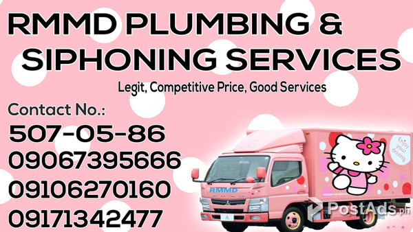 BAGUIO CITY RMMD PLUMBING AND SIPHONING SERVICES 09106270160