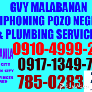 Gary Yulo malabanan plumbing services 701-1336 / 785-0283 / 987-6313 | PostAds PH