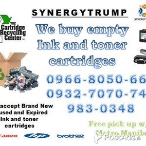 We buy empty ink and toner cartridges | PostAds PH