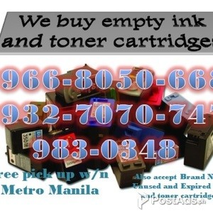 Empty ink and toner cartridges | PostAds PH