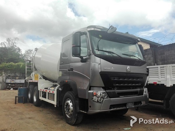 10W HOWO A7 Concrete Cement Transit Mixer Euro 4