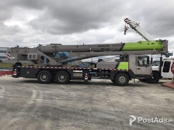 25 Ton QY25V Truck Mounted Boom Crane
