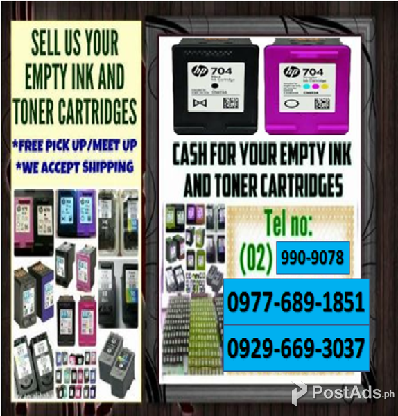 Buyer of Empty Ink Cartridges and Toners