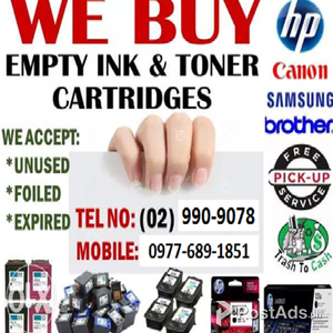 Legit Buyer of Empty Ink Cartridges and Toners | PostAds PH