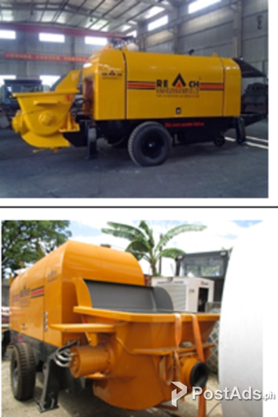 HBT Series Trailer Mounted Concrete Pump