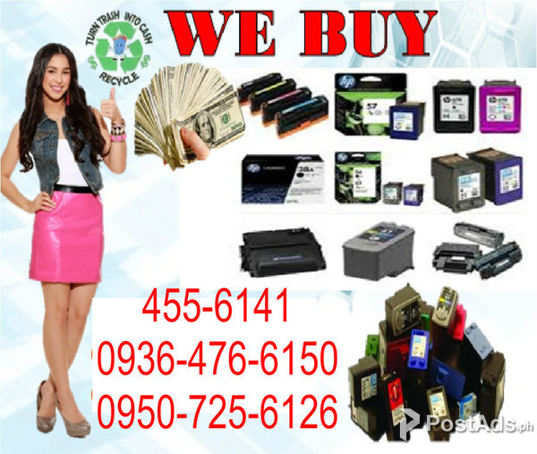 EMPTY INK AND TONER CARTRIDGE BUYER