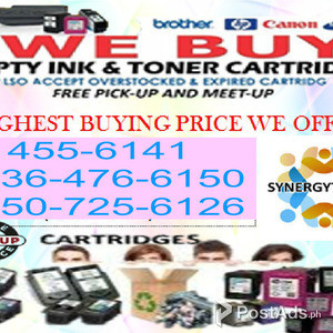 Expired Unused Buyer of Empty Ink Cartridges and Toner | PostAds PH