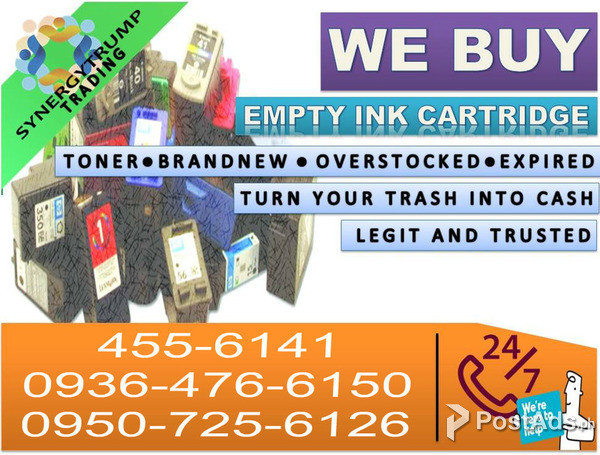Accredited Buyer of Empty Ink Cartridges and Toner