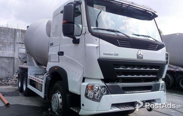 Euro 4 10 Wheeler HOWO A7 Mixer
