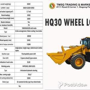 HQ30 1 and 3 Fourth CU Wheel Loader | PostAds PH