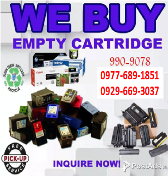 Legit Buyer of Empty Ink Cartridges and Toners