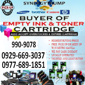 Buyer of Expired and Empty Ink Cartridges and Toners | PostAds PH