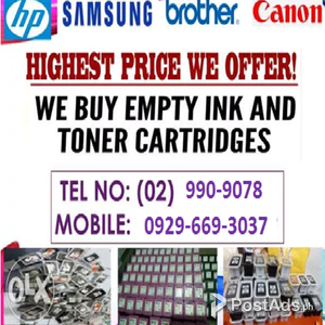 Trusted and Legit Buyer of Empty Ink Cartridges and Toners | PostAds PH