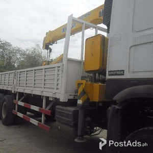 Sinotruk Boom Truck 10 Wheeler 10 Tons Euro 4 | PostAds PH