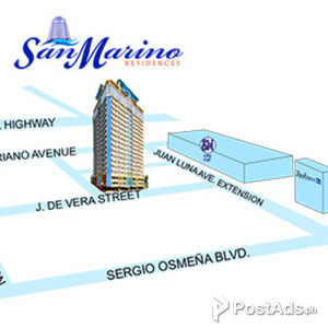 Studio Unit For Sale at San Marino Residences in Cebu City | PostAds PH