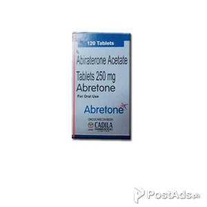 Abretone 250mg : Abiraterone Acetate 250 mg Abretone Cadila Tablets Pr | PostAds PH