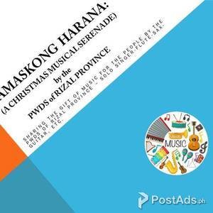 'Pamaskong Harana' (Musical Serenade) by the PWDs of Rizal Province | PostAds PH