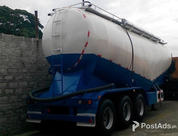 For sale NEW Tri Axle Bulk Cement 45m3 Tank Volume