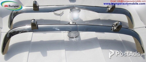 Mercedes Ponton W120 W121 bumper (1959-1962) stainless steel