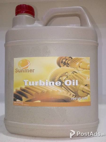 TURBINE OIL ISO VG 100 IN GALLON