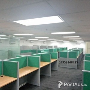 Call Center Office Partition Furniture Carpet Tile | PostAds PH
