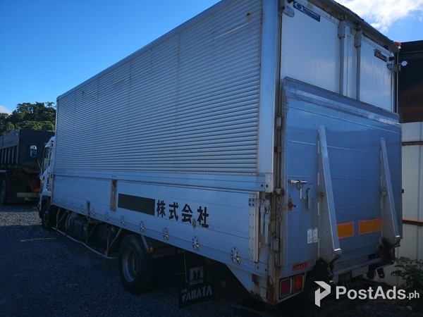 Isuzu forward wing van japan surplus 6 wheelers inline manual 