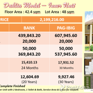 Afordable Townhouse For Sale Near in Sm Molino Bacoor | PostAds PH