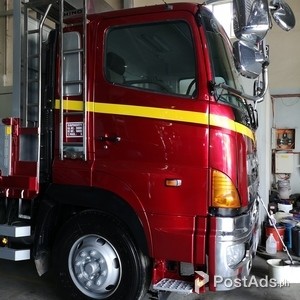 Hino cargo drop side 32ft japan surplus trucks in subic | PostAds PH