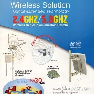Wired/Wireless Camera/IT-Product /Long-Range INTERNET: 50-200mbps | PostAds PH