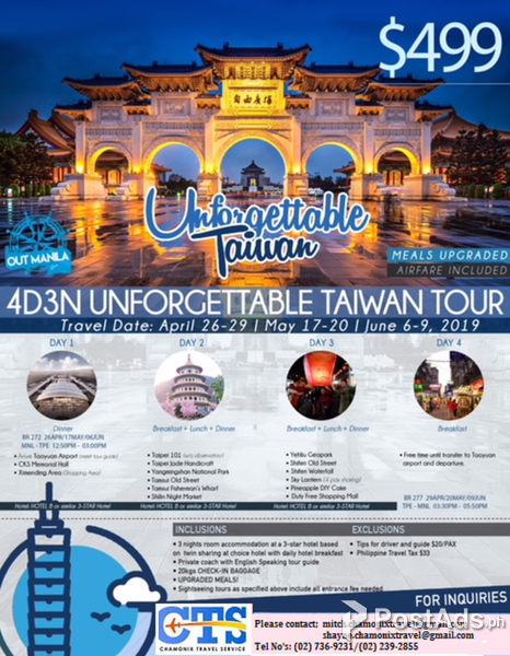 UNFORGETABLE TAIWAN