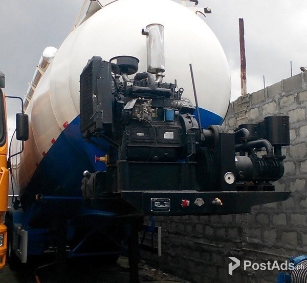 NEW Tri-Axle Bulk Cement 45m3 Tank Volume
