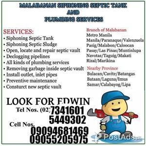 dsa malabanan siphoning septic tank and tanggal bara | PostAds PH