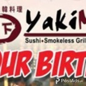Yakimix Birthday Promo 2017 | PostAds PH