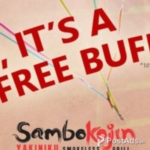 Sambo Kojin Free Birthday Buffet 2017 | PostAds PH