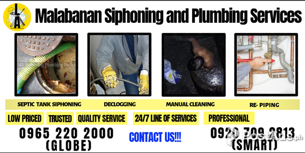 malabanan siphoning septic tank services 09652202000