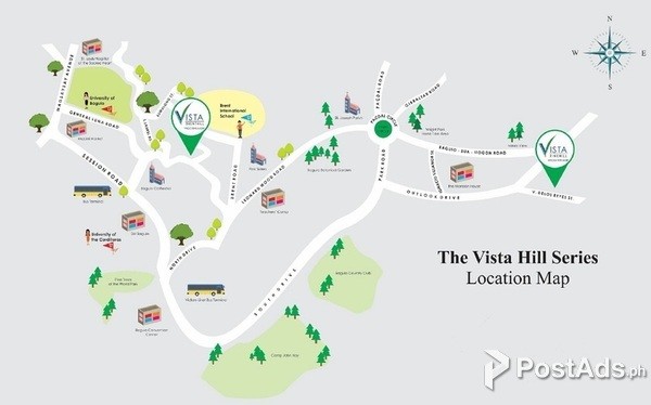Affordable Vista Pinehill Studio condo for sale in Baguio City