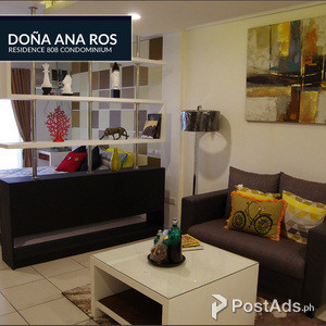 Studio Type Condominium at Residence 808 Dona Ana Ros | PostAds PH