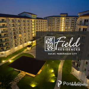 Field Residences - 1 Bedroom With Balcony | Condominium for Sale Sucat | PostAds PH