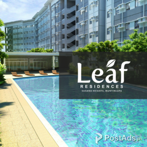 1 Bedroom Unit - Leaf Residences | Condominium for Sale Muntinlupa | PostAds PH