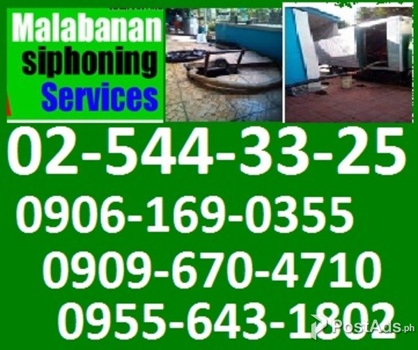RA Malabanan Siphoning Services Rizal area/09061690355