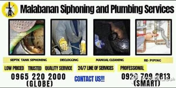 malabanan siphoning septick tank services 09652202000