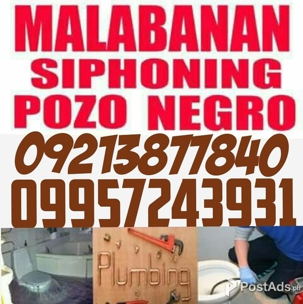 mabanan siphoning pozo- Negro plumbing SERVICES: Siphoning Pozo Negr
