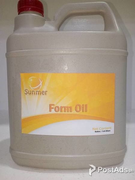FORM OIL IN GALLON