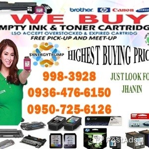 Buyer of Empty Ink Cartridges and Toner ( Expired, Unused ) | PostAds PH