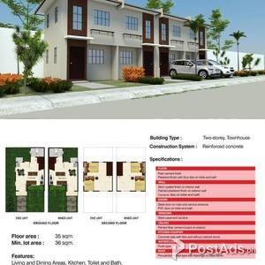 FOR SALE AFFORDABLE TOWNHOUSE IN BULACAN BY JANROSCH, LUMINA-ANGELIQUE | PostAds PH