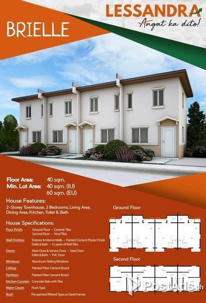 FOR SALE AFFORDABLE TOWNHOUSE IN BULACAN , JANROSCH, LESSANDRA-BRIELLE