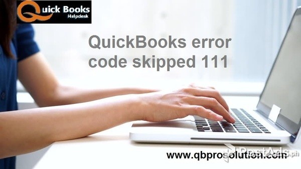 Resolve QuickBooks Error Code Skipped 111