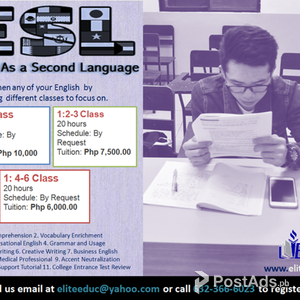 ENGLISH CLASSES | PostAds PH