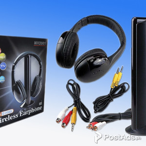 #WIRELESS EARPHONE HEADPHONE 5IN1 FOR MP3 PC TV CD MP4 | PostAds PH