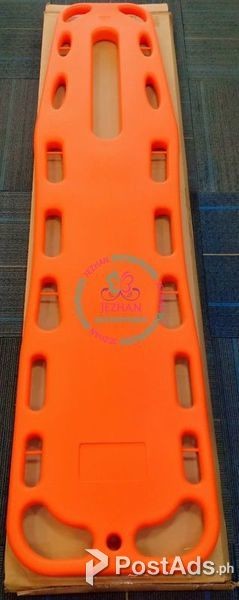 Spine Board with Spider Strap and Head Immobilizer Bundle